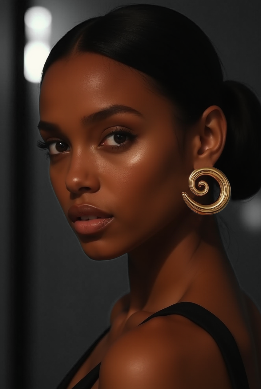 Aroa Gold Earrings