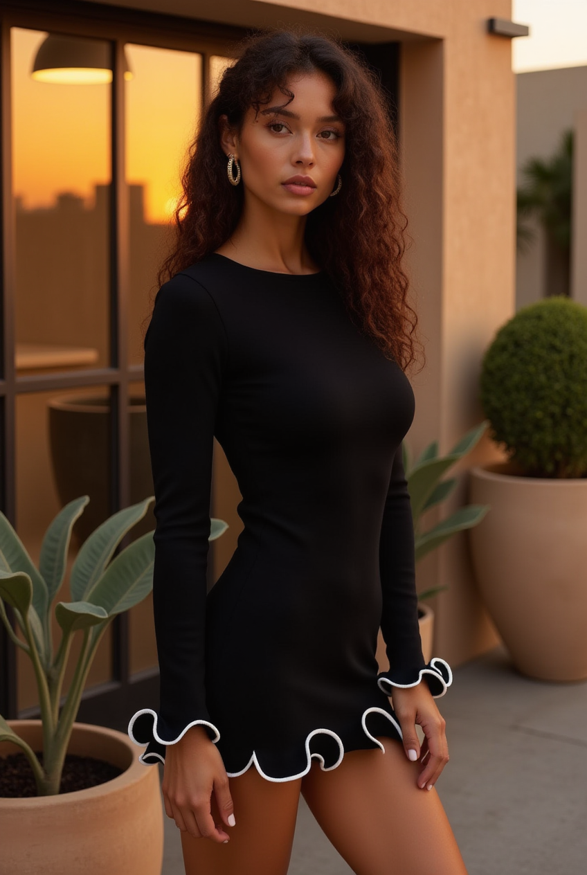 Tatiana Black Dress